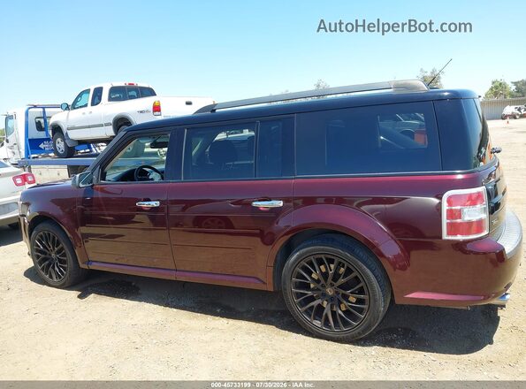 2FMGK5C81JBA19742 2018 FORD FLEX Burgundy Սալոնի 360 աստիճան տեսք