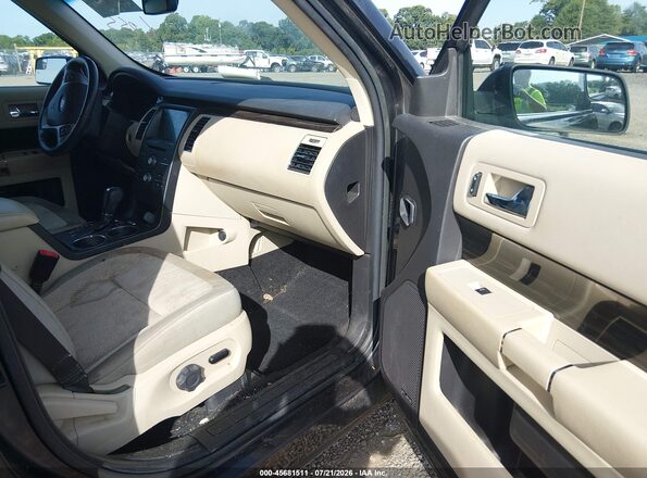 2FMGK5C81KBA21847 2019 FORD FLEX Gray Front interior view