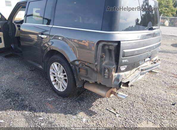 2FMGK5C81KBA21847 2019 FORD FLEX Gray Front view