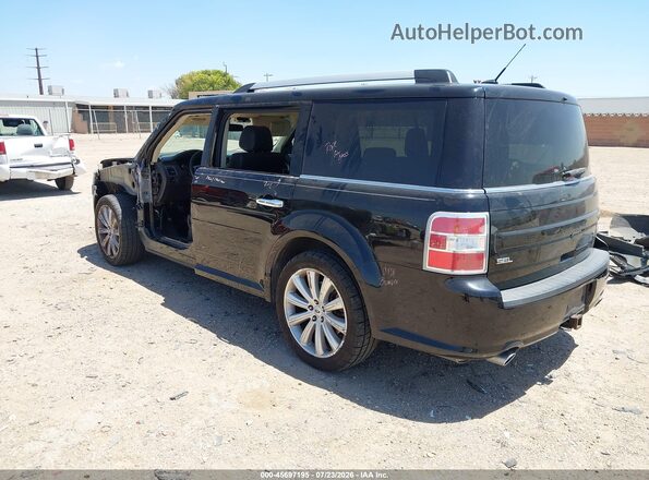 2FMGK5C82HBA09182 2017 FORD FLEX Black უკანა მარცხენა