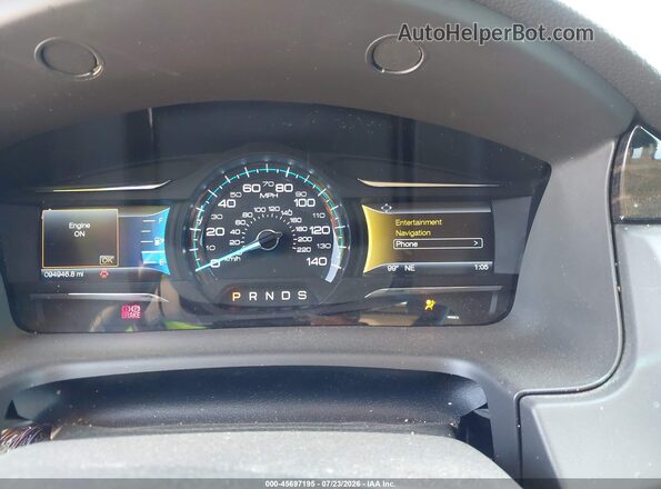2FMGK5C82HBA09182 2017 FORD FLEX Black უკანა სავარძლების ხედი