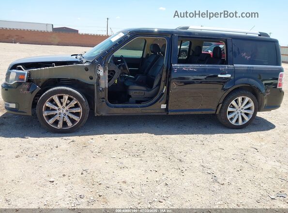 2FMGK5C82HBA09182 2017 FORD FLEX Black წინა ხედი
