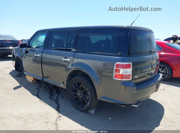 2FMGK5C82KBA36888 2019 FORD FLEX Серый Задняя левая четверть