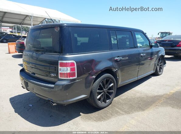 2FMGK5C82KBA36888 2019 FORD FLEX Серый Задняя правая четверть