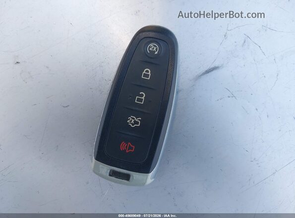 2FMGK5C82KBA36888 2019 FORD FLEX Серый Вид панели приборов