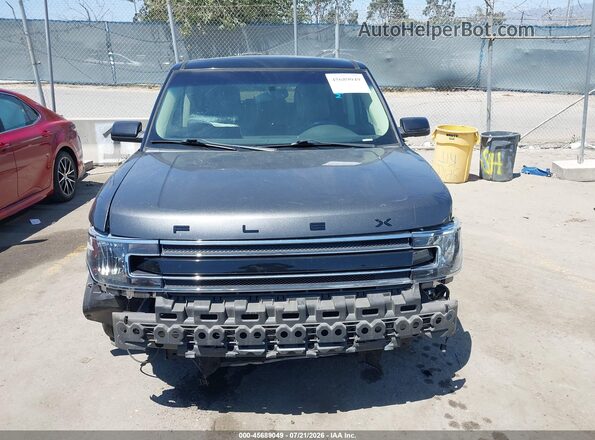 2FMGK5C82KBA36888 2019 FORD FLEX Серый Вид задней части салона