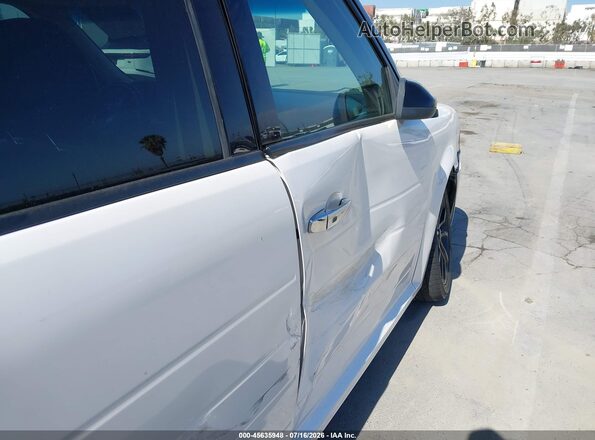 2FMGK5C83JBA11917 2018 FORD FLEX White Widok wnętrza 360 stopni