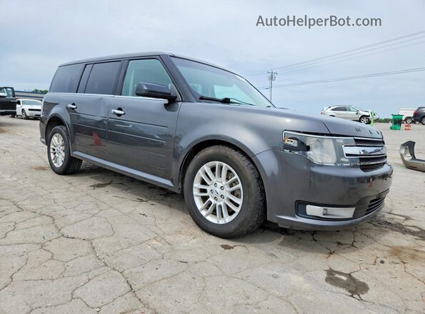 2FMGK5C83JBA13764 2018 FORD FLEX Gray Առջևի աջ