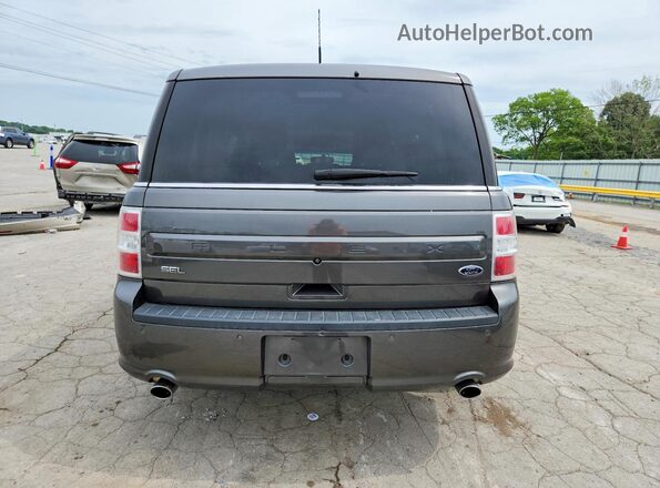2FMGK5C83JBA13764 2018 FORD FLEX Gray Հետևի տեսք