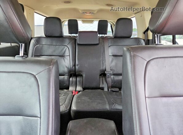 2FMGK5C83JBA13764 2018 FORD FLEX Gray Հետևի նստատեղերի տեսք