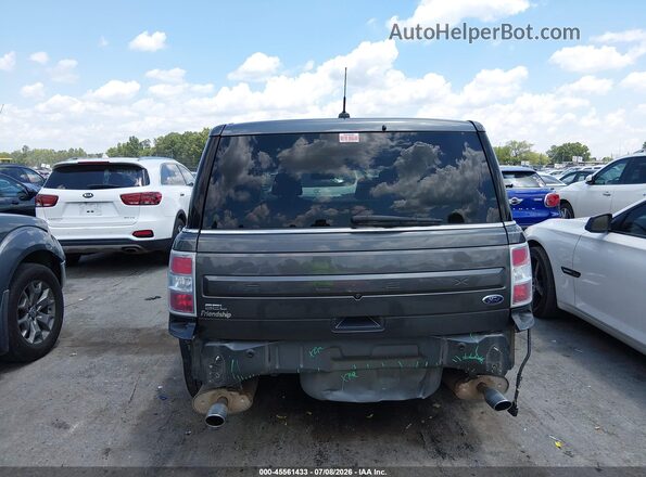 2FMGK5C83JBA14803 2018 FORD FLEX Gray Вид спереду
