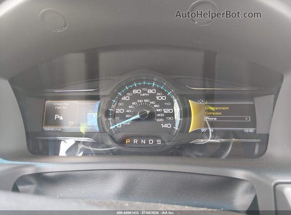 2FMGK5C83JBA14803 2018 FORD FLEX Gray Вид задніх сидінь