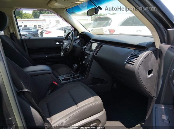 2FMGK5C83JBA14803 2018 FORD FLEX Gray Вид салону спереду
