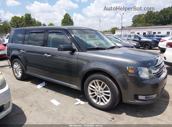 2FMGK5C83JBA14803 2018 FORD FLEX Gray Панорамний вид салону 360°
