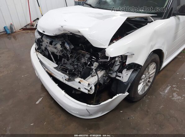 2FMGK5C83KBA00417 2019 FORD FLEX White Դիմացի տեսք