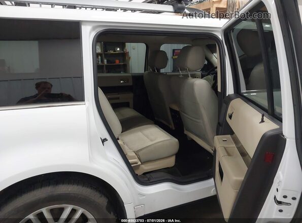 2FMGK5C83KBA00417 2019 FORD FLEX White VIN կոդի պիտակի տեսք