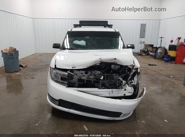 2FMGK5C83KBA00417 2019 FORD FLEX White Սարքավորումների վահանակի տեսք