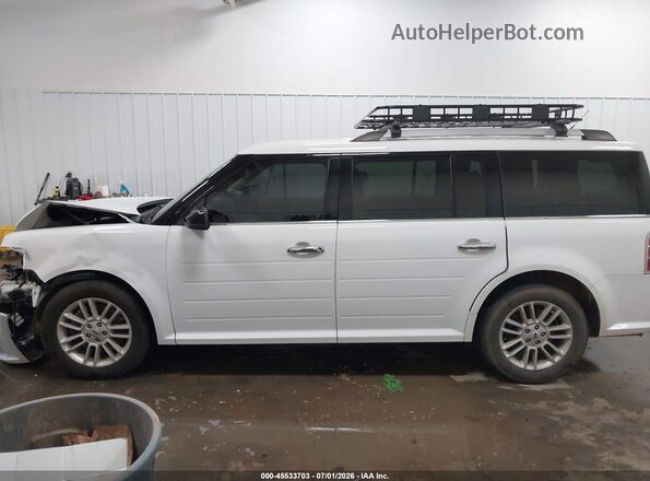 2FMGK5C83KBA00417 2019 FORD FLEX White Սալոնի 360 աստիճան տեսք