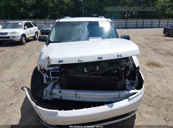 2FMGK5C84GBA00773 2016 FORD FLEX White Widok z przodu