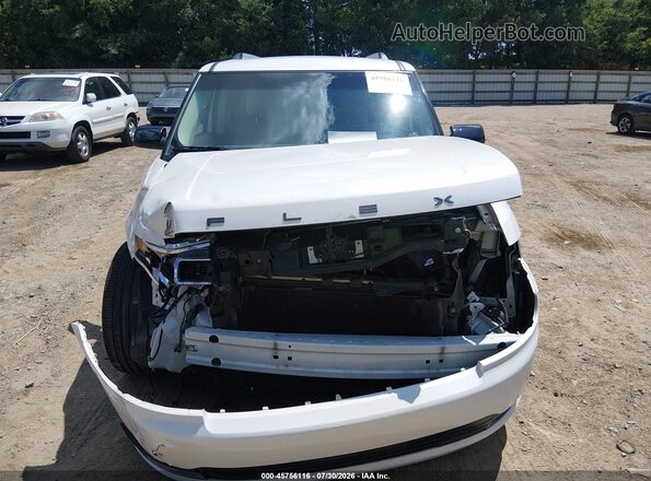 2FMGK5C84GBA00773 2016 FORD FLEX White Widok wnętrza z tyłu