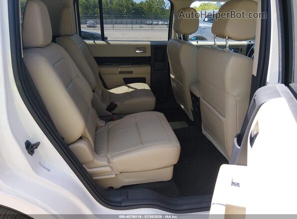 2FMGK5C84GBA00773 2016 FORD FLEX White Widok naklejki z numerem VIN