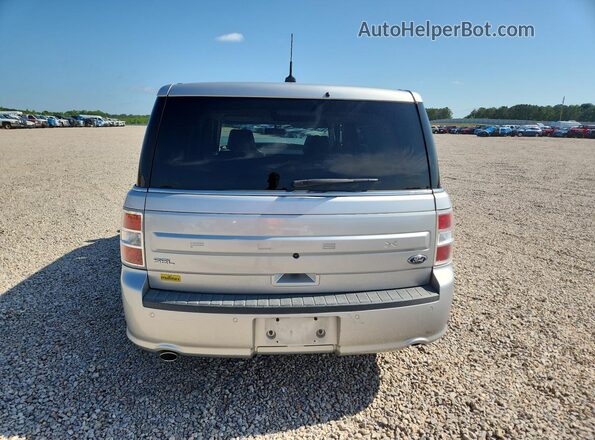 2FMGK5C84HBA04484 2017 FORD FLEX Silver Հետևի տեսք