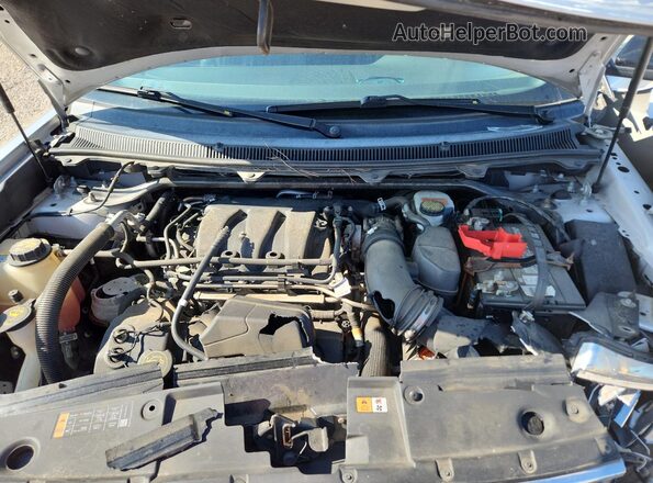 2FMGK5C84HBA04484 2017 FORD FLEX Silver Շարժիչի բաժամունքի տեսք