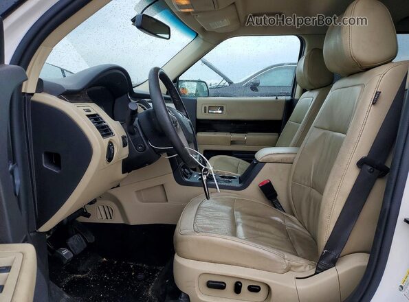 2FMGK5C84HBA07482 2017 FORD FLEX White Vista interior delantera