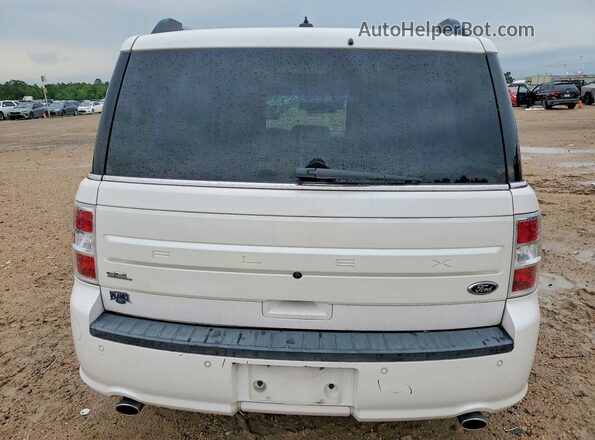 2FMGK5C84HBA07482 2017 FORD FLEX White Vista trasera