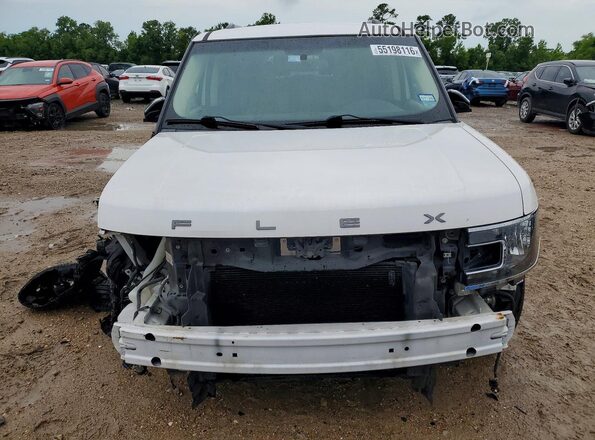 2FMGK5C84HBA07482 2017 FORD FLEX White Vista frontal