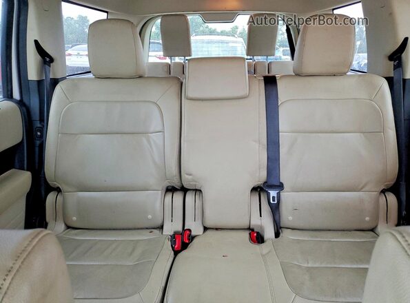 2FMGK5C84HBA07482 2017 FORD FLEX White Vista de los asientos traseros