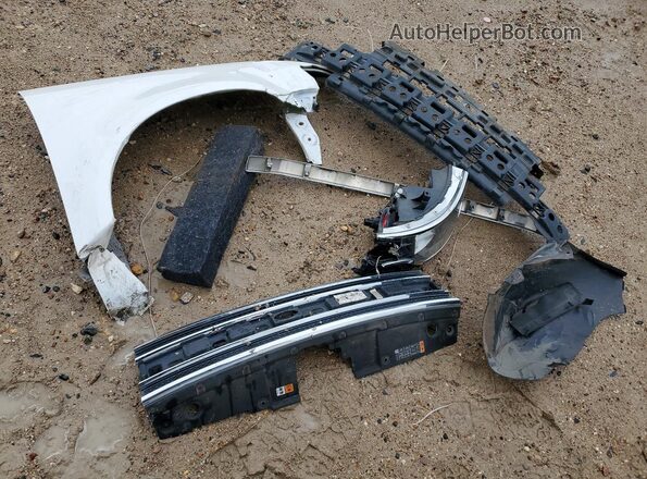 2FMGK5C84HBA07482 2017 FORD FLEX White Vista de la etiqueta del VIN