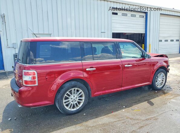 2FMGK5C84JBA11733 2018 FORD FLEX Red Հետևի աջ