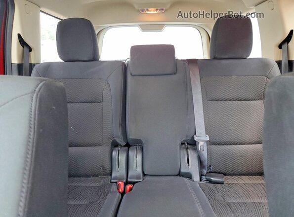 2FMGK5C84JBA11733 2018 FORD FLEX Red Հետևի նստատեղերի տեսք