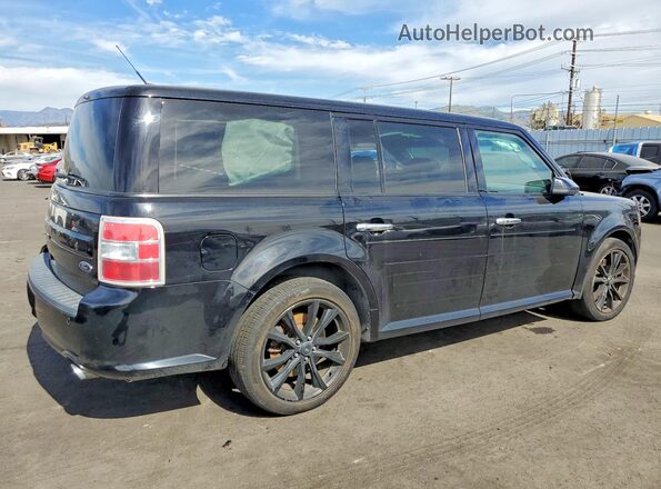 2FMGK5C84JBA13014 2018 FORD FLEX Black Задня права чверть