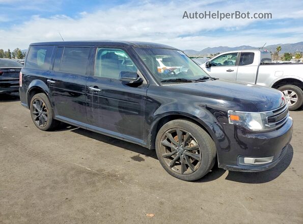 2FMGK5C84JBA13014 2018 FORD FLEX Black Передня права чверть