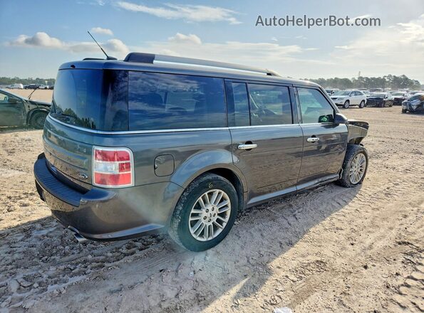 2FMGK5C84JBA19590 2018 FORD FLEX Gray უკანა მარჯვენა