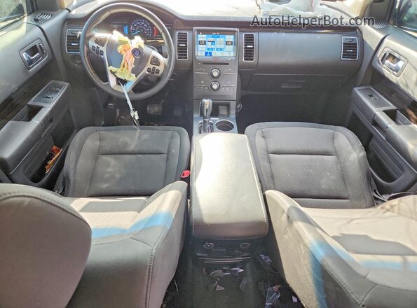 2FMGK5C84JBA19590 2018 FORD FLEX Gray წინა პანელის ხედი