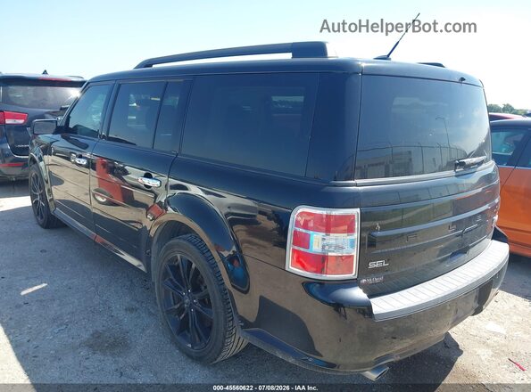 2FMGK5C84JBA21548 2018 FORD FLEX Black უკანა მარცხენა