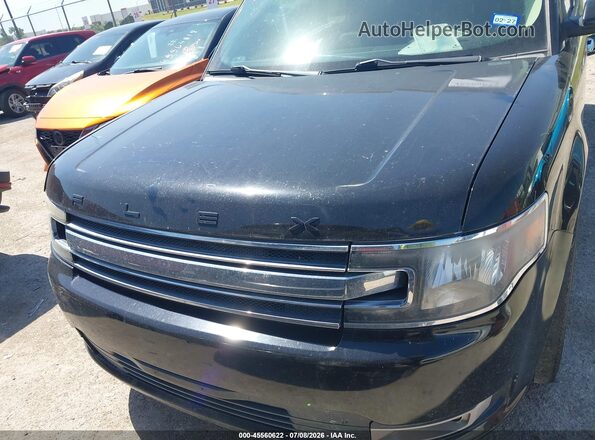 2FMGK5C84JBA21548 2018 FORD FLEX Black ხელსაწყოთა პანელის ხედი