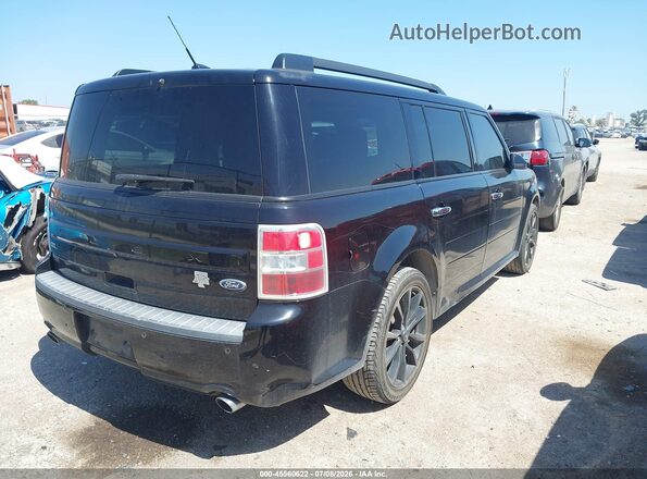 2FMGK5C84JBA21548 2018 FORD FLEX Black უკანა მარჯვენა