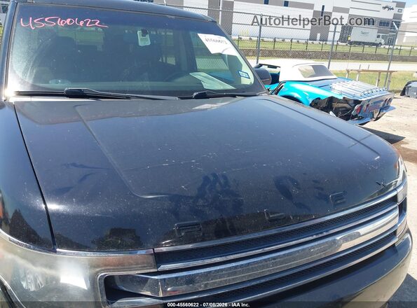 2FMGK5C84JBA21548 2018 FORD FLEX Black წინა ხედი