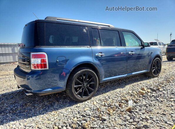 2FMGK5C84KBA07991 2019 FORD FLEX Blue Tył prawy