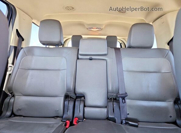 2FMGK5C84KBA07991 2019 FORD FLEX Blue Widok tylnych siedzeń