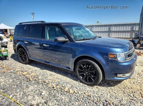 2FMGK5C84KBA07991 2019 FORD FLEX Blue Przód prawy
