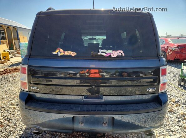 2FMGK5C84KBA07991 2019 FORD FLEX Blue Widok z tyłu