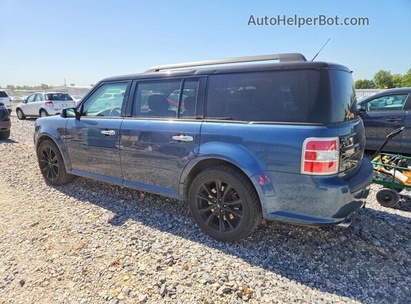 2FMGK5C84KBA07991 2019 FORD FLEX Blue Tył lewy