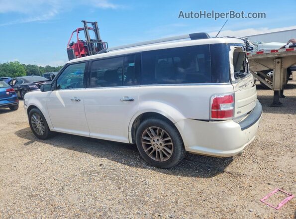 2FMGK5C84KBA33295 2019 FORD FLEX White Հետևի ձախ