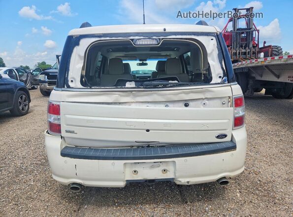 2FMGK5C84KBA33295 2019 FORD FLEX White Հետևի տեսք