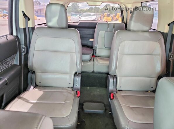 2FMGK5C85GBA24113 2016 FORD FLEX Белый Вид задних сидений
